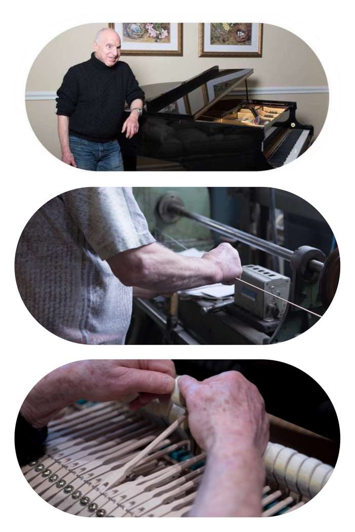 Ari Isaac Pianos - Piano Custom Made Hammers and Bass Strings